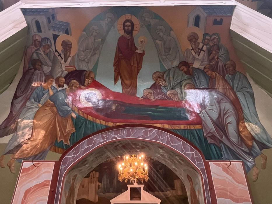 Росписи церкви в Печорах