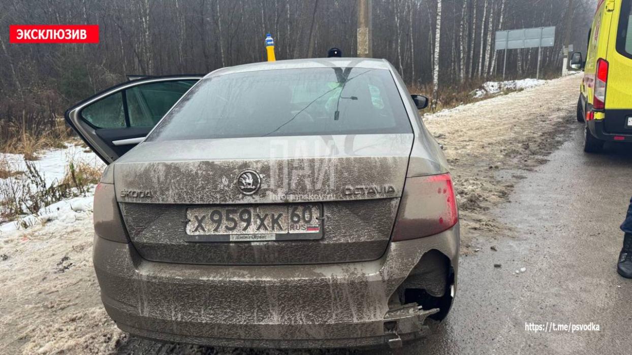 Два человека пострадали в ДТП на улице Николая Васильева в Пскове