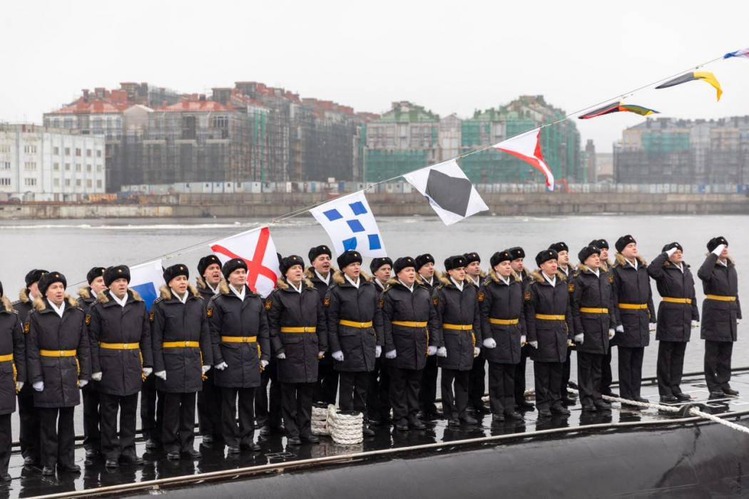  Ввод в состав ВМФ дизель-электрической подводной лодки «Великие Луки» 