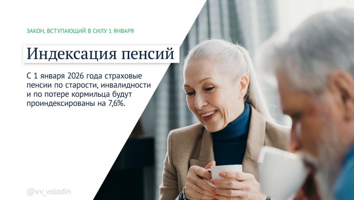 Законы, вступающие в силу в январе 