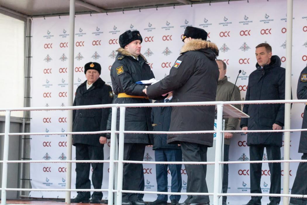  Ввод в состав ВМФ дизель-электрической подводной лодки «Великие Луки» 