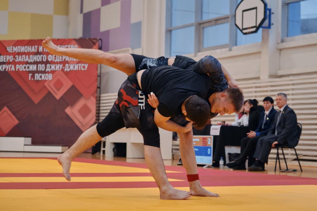 Сборная Псковской области выиграла чемпионат и первенство СЗФО по джиу-джитсу 