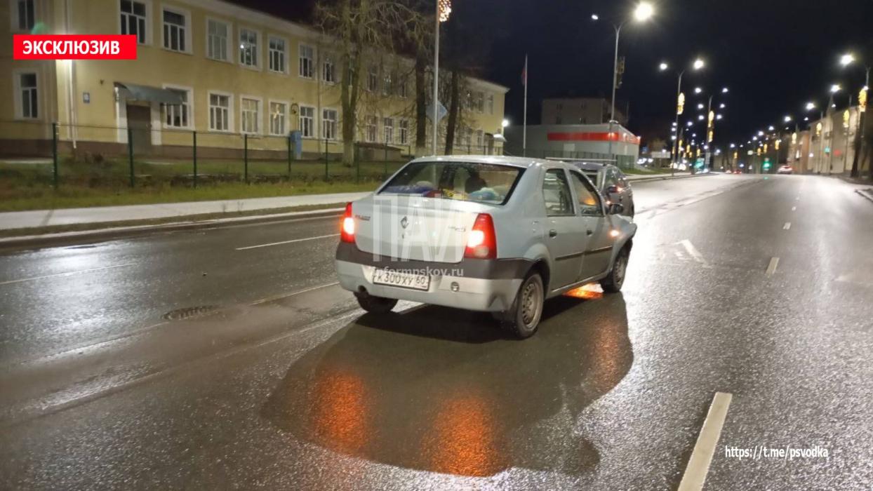 Мужчина пострадал в ДТП на улице Леона Поземского в Пскове