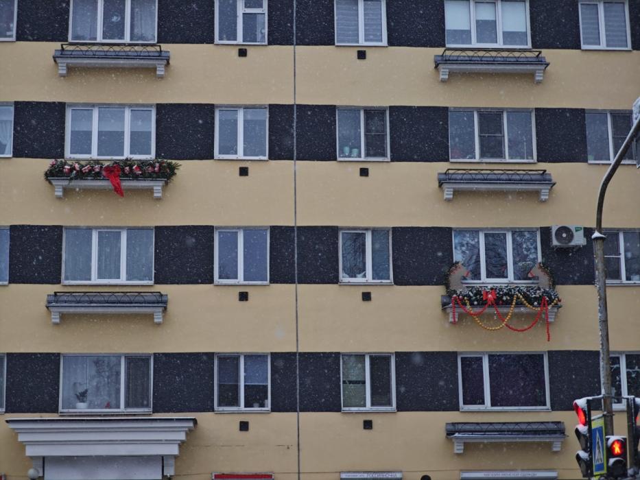 Новое украшение на улице Советской в Пскове 