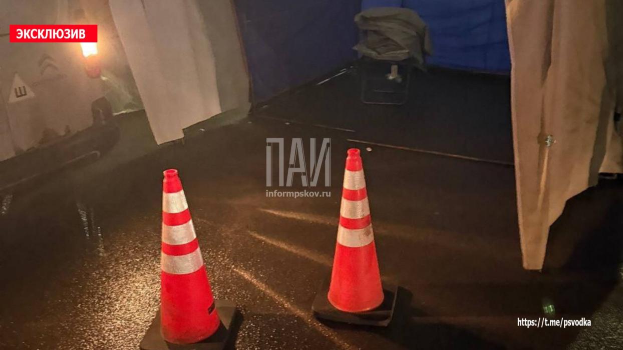 Пешеход госпитализирован после наезда автомобиля в Стругах Красных