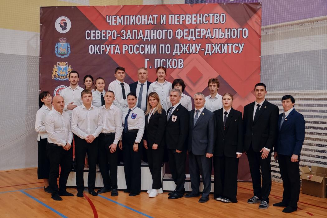 Сборная Псковской области выиграла чемпионат и первенство СЗФО по джиу-джитсу 