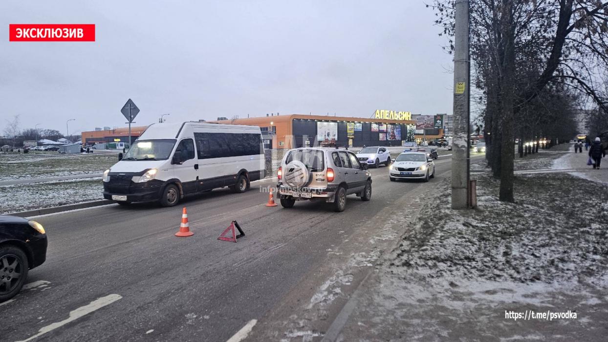 Пешехода госпитализировали в больницу после ДТП в Великих Луках