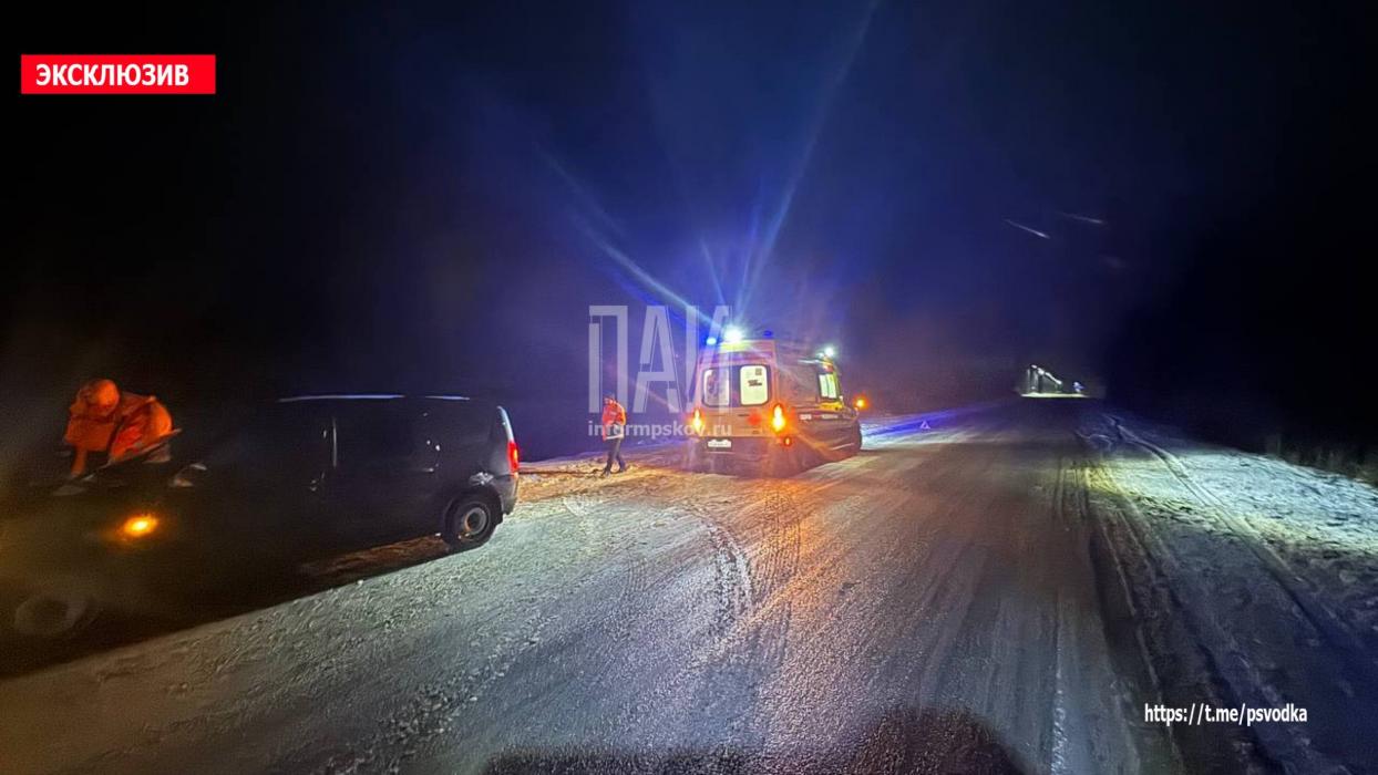 Женщина погибла в результате ДТП с экскаватором в Псковской области