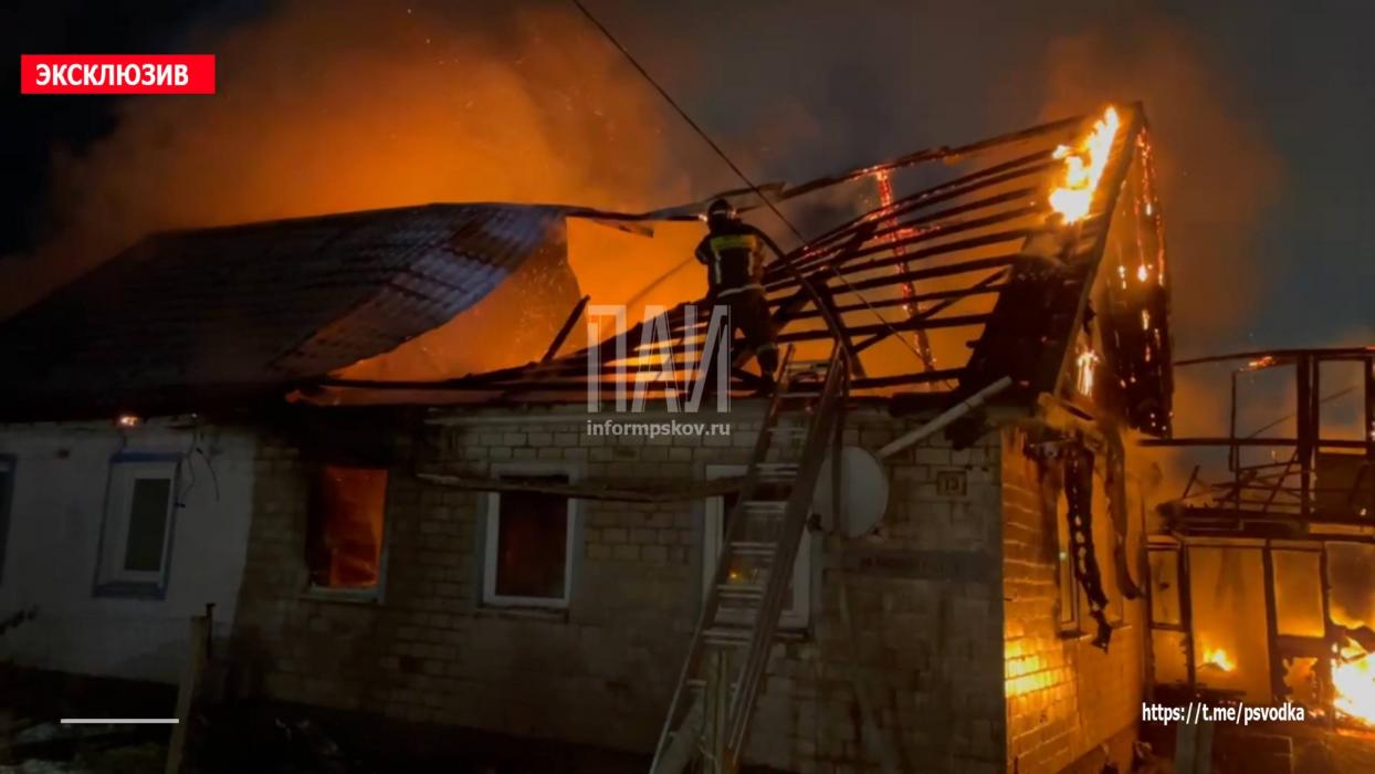 Пожар в Острове