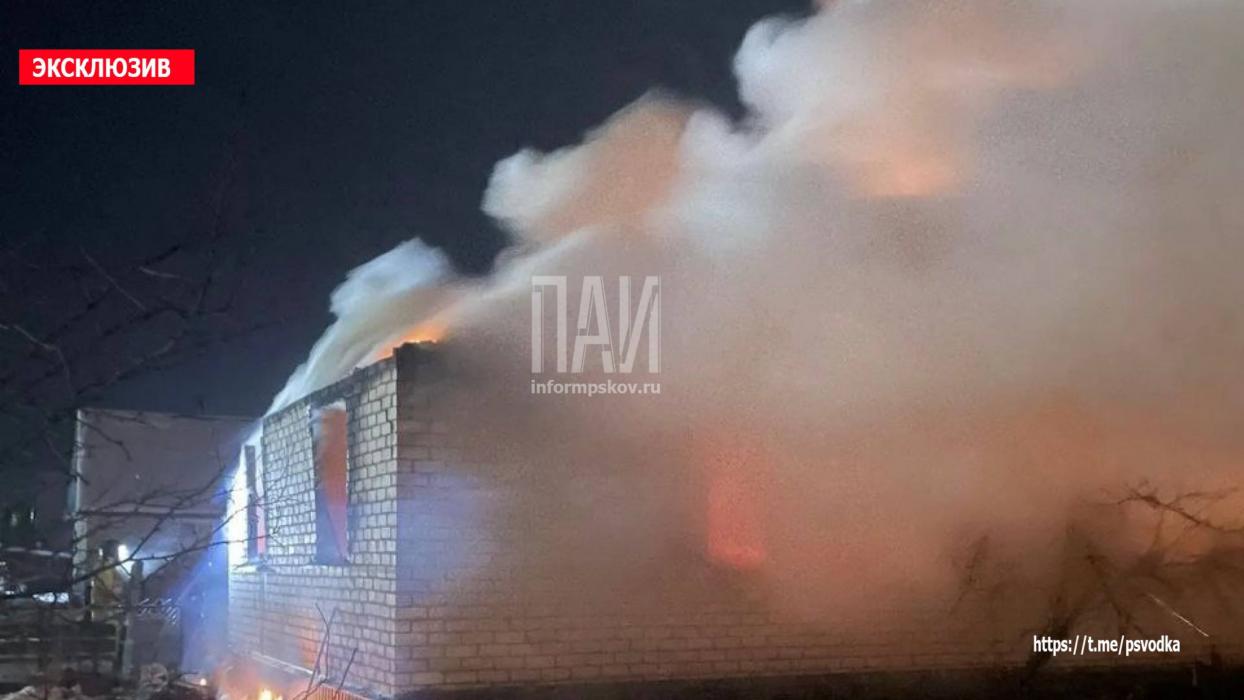 Пожар в Бежаницком округе