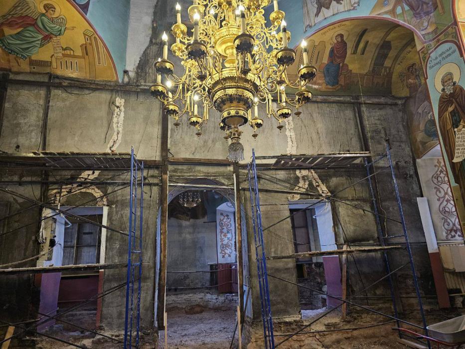 Как проходила реставрация церкви Сорока Севастийских Мучеников в Печорах