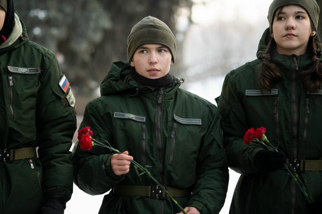 Псковская молодёжь почтила память героев блокадного Ленинграда
