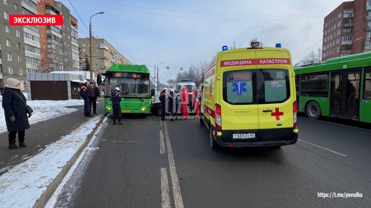 ДТП в Пскове