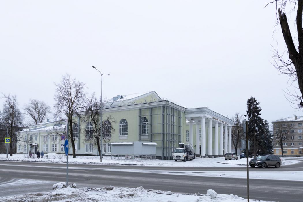 Монтаж экрана 