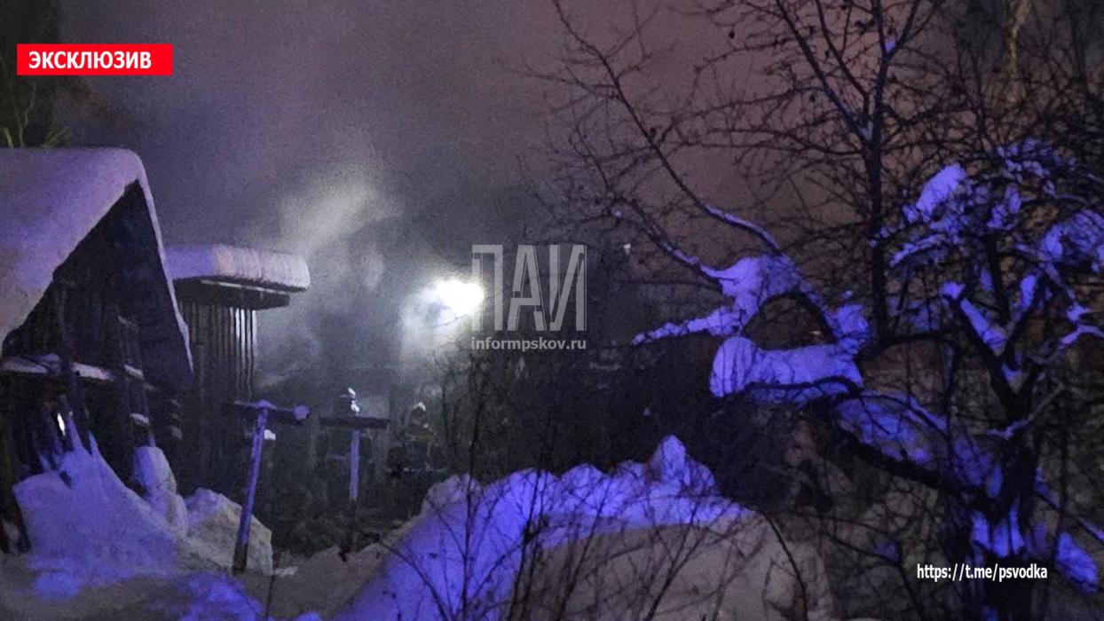 Пожар в Великих Луках