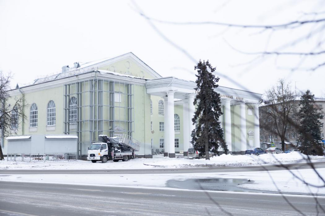 Монтаж экрана 