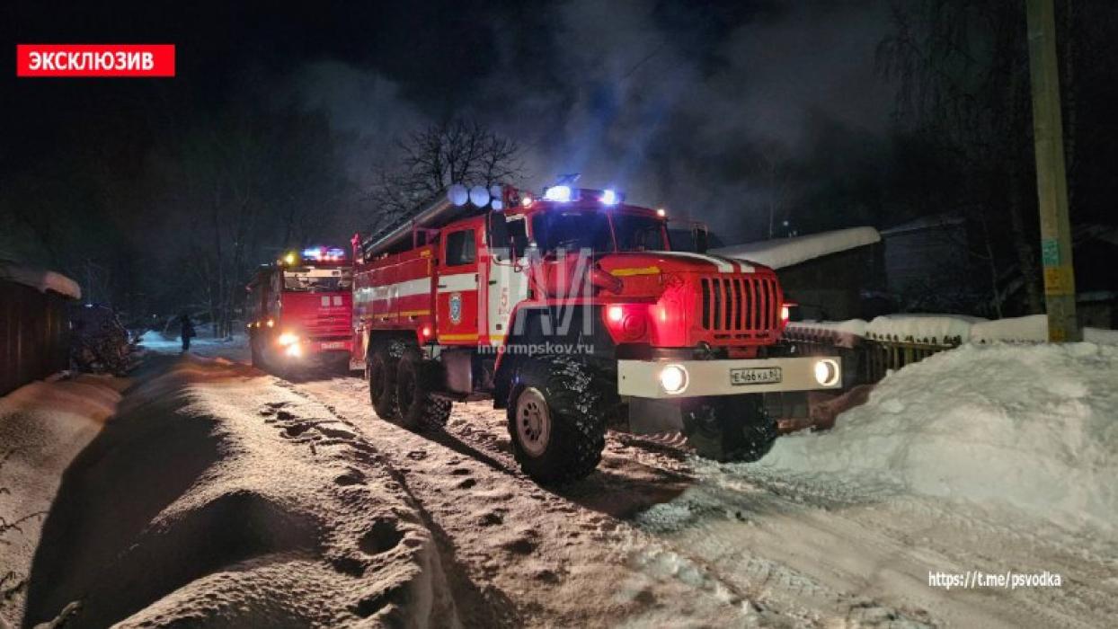 Пожар в Великих Луках