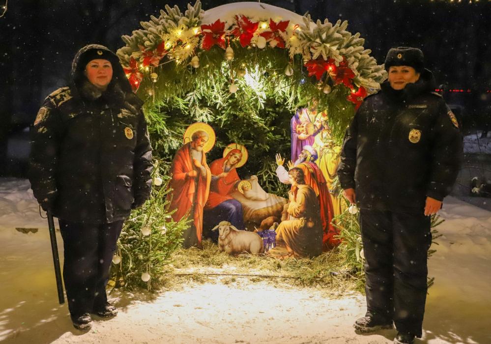 Охрана правопорядка в Рождество 