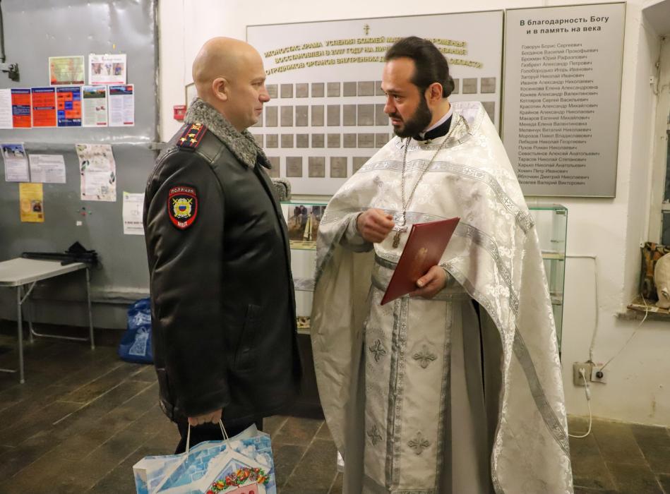 Охрана правопорядка в Рождество 