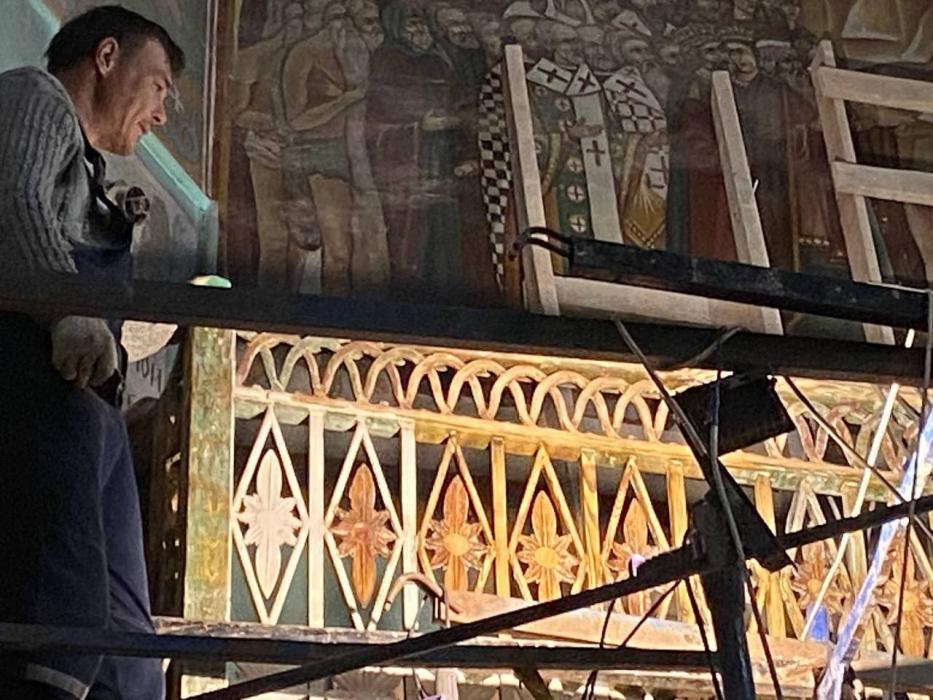 Как проходила реставрация церкви Сорока Севастийских Мучеников в Печорах