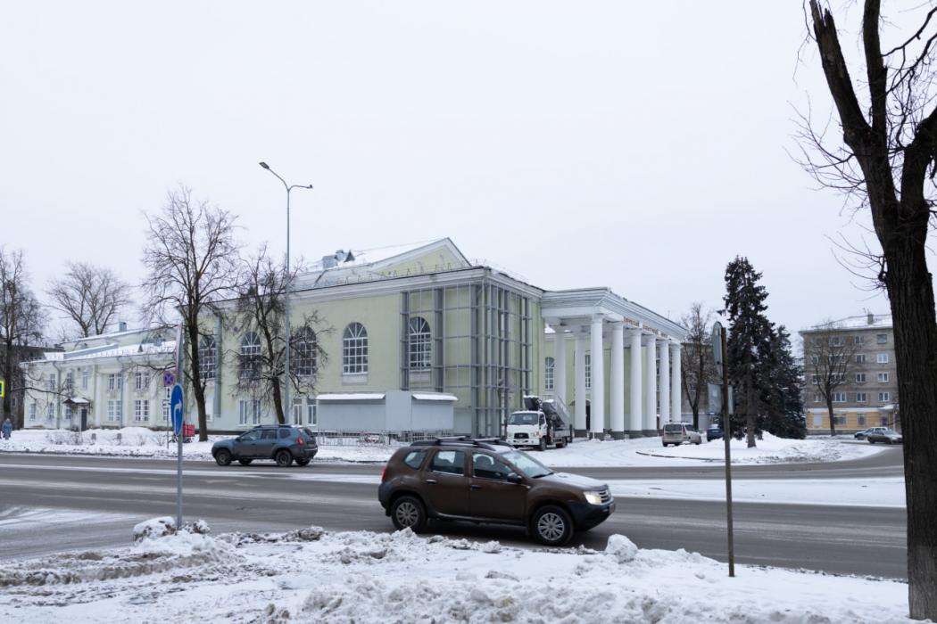 Монтаж экрана 