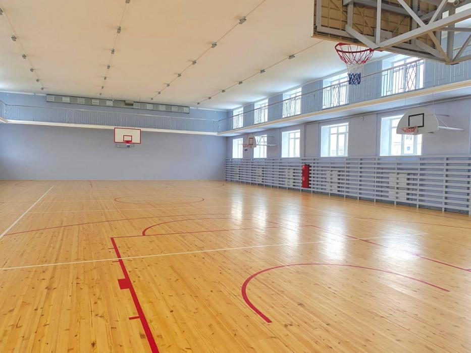 Обновлённый спортзал зал открыли в главном корпусе ПсковГУ