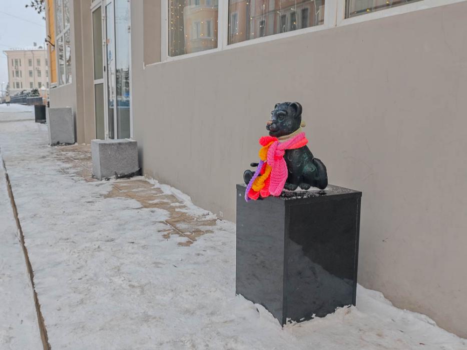 Барсики в центре Пскова