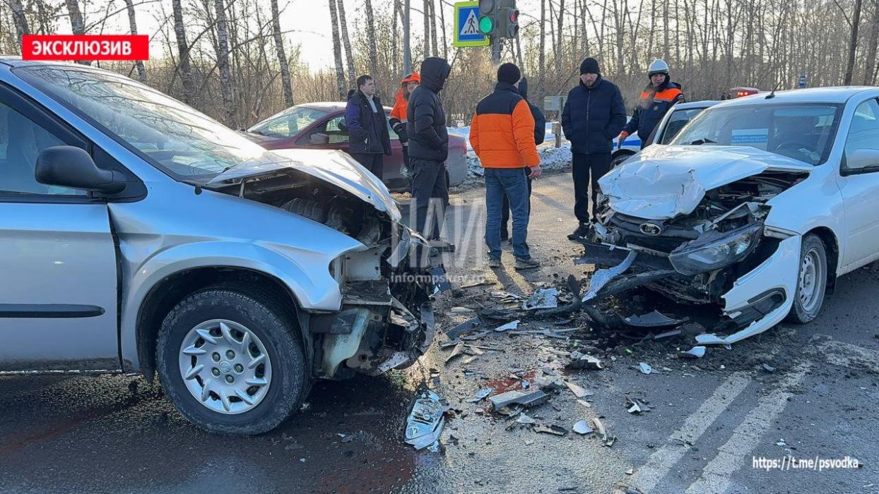 ДТП с пострадавшими в Пскове 