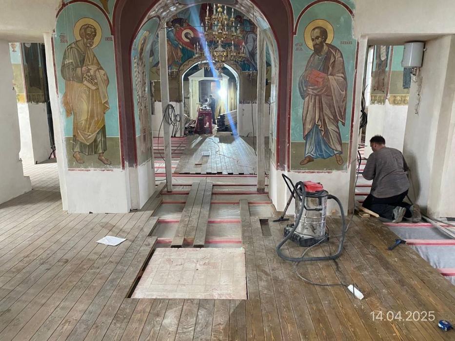 Как проходила реставрация церкви Сорока Севастийских Мучеников в Печорах
