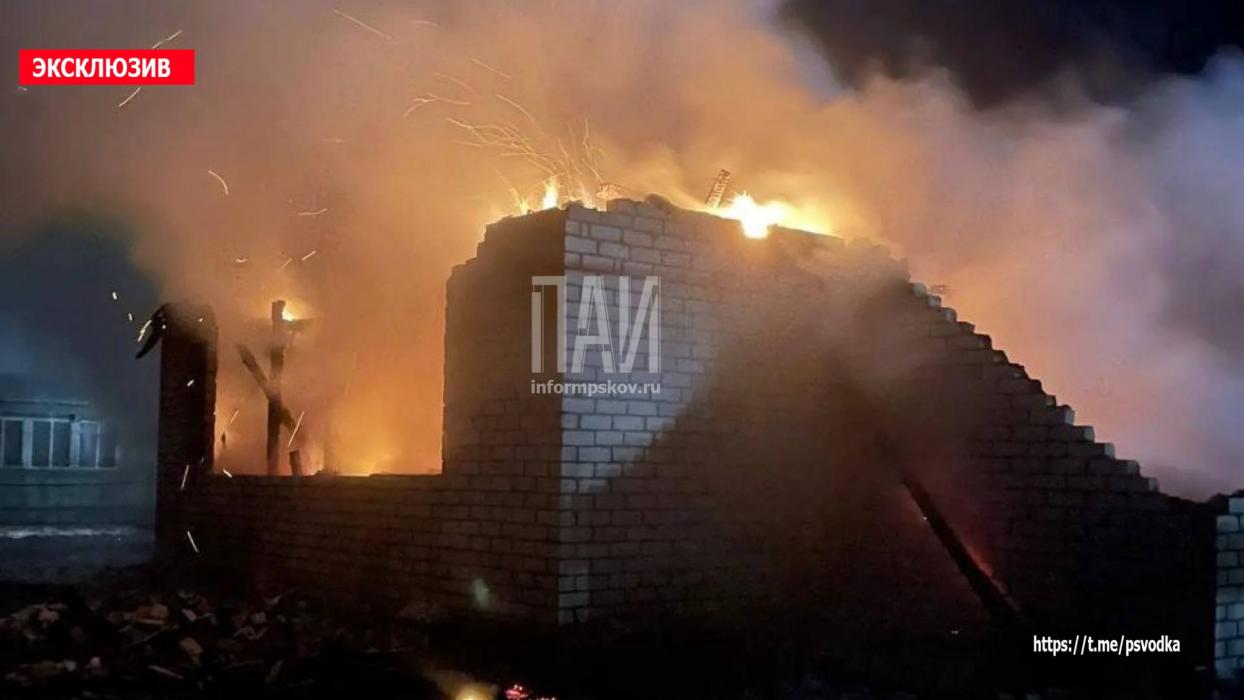 Пожар в Бежаницком округе