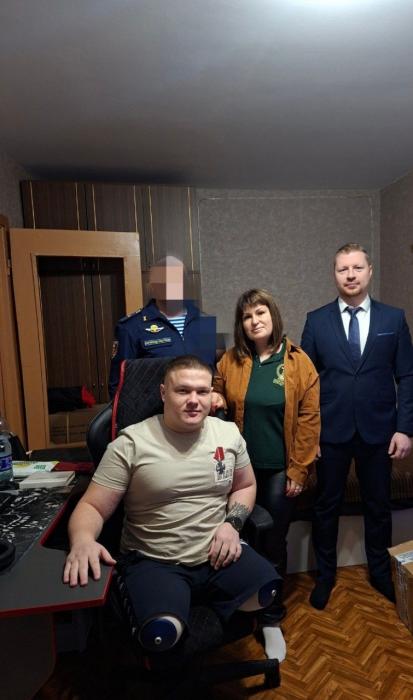 Военнослужащий 76-й дивизии ВДВ награждён орденом Мужества