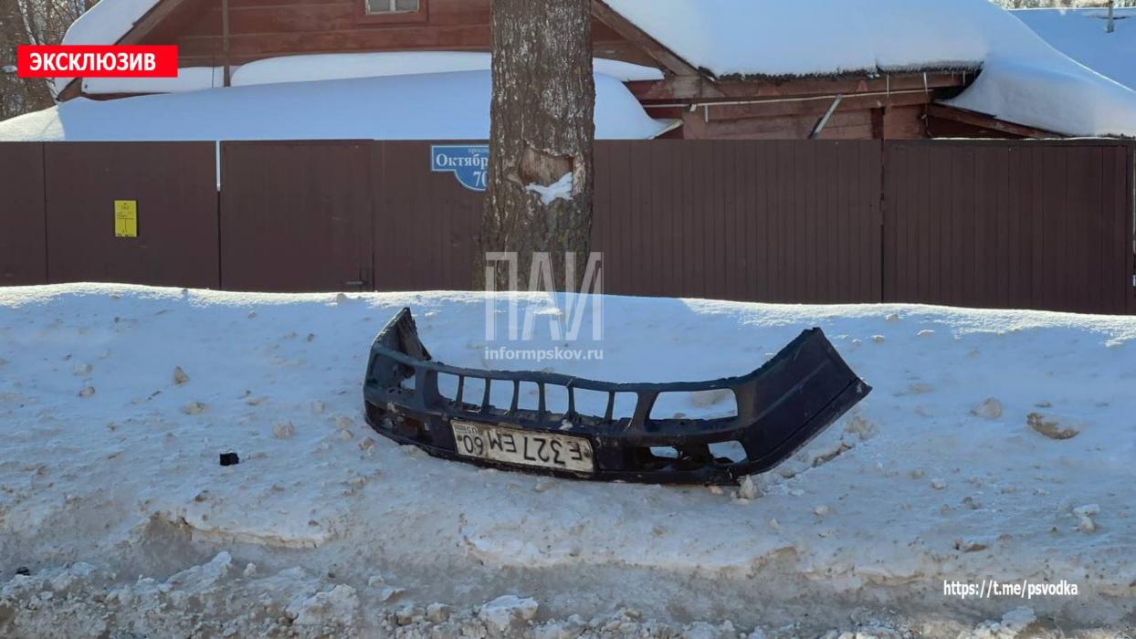 20-летний молодой человек пострадал в ДТП в Великих Луках