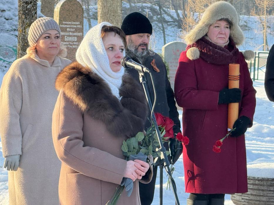Митинг в честь освобождения района от немецко-фашистских захватчиков прошёл в Гдове