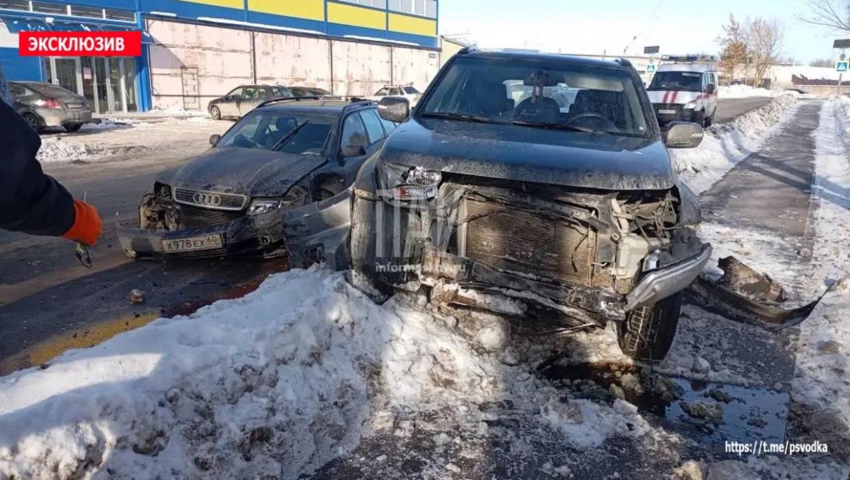 Авария в Пскове
