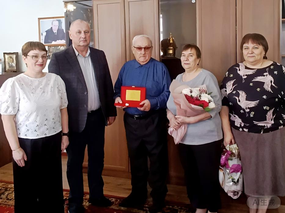 ​50-летие совместной жизни отметила супружеская пара из Новосокольнического района