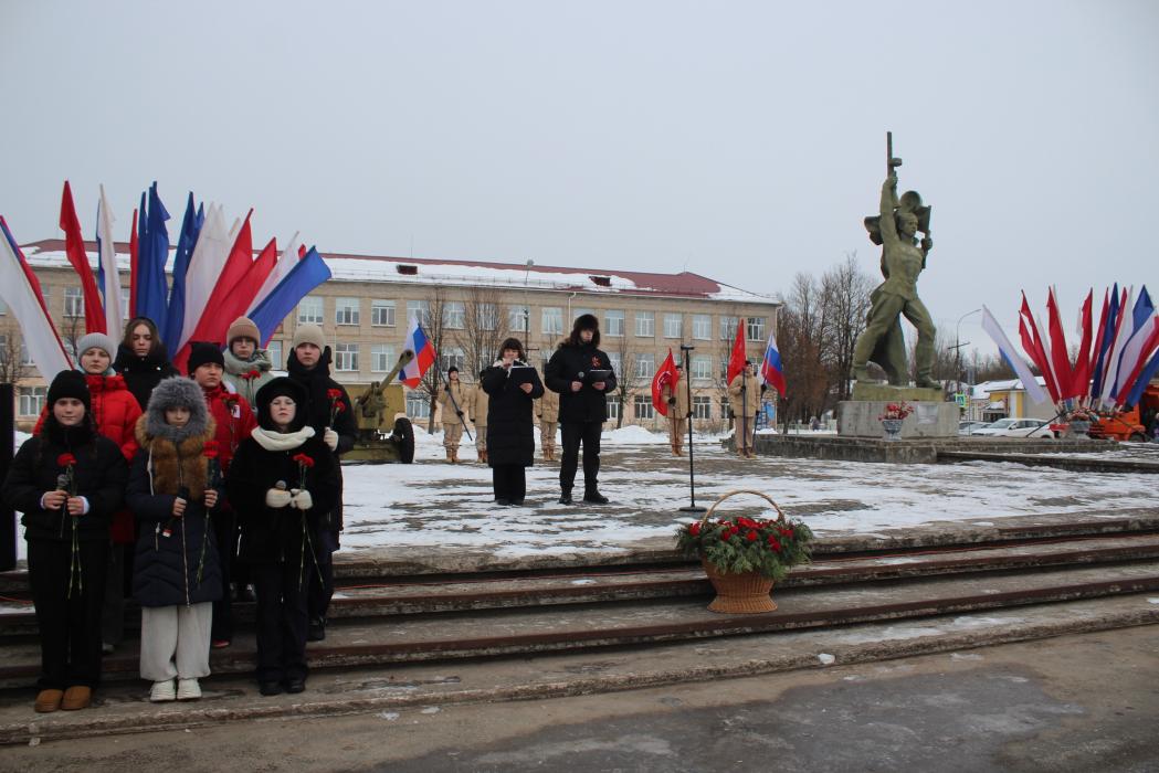 82-ю годовщину со дня освобождения от фашистов отмечают в Порховском районе