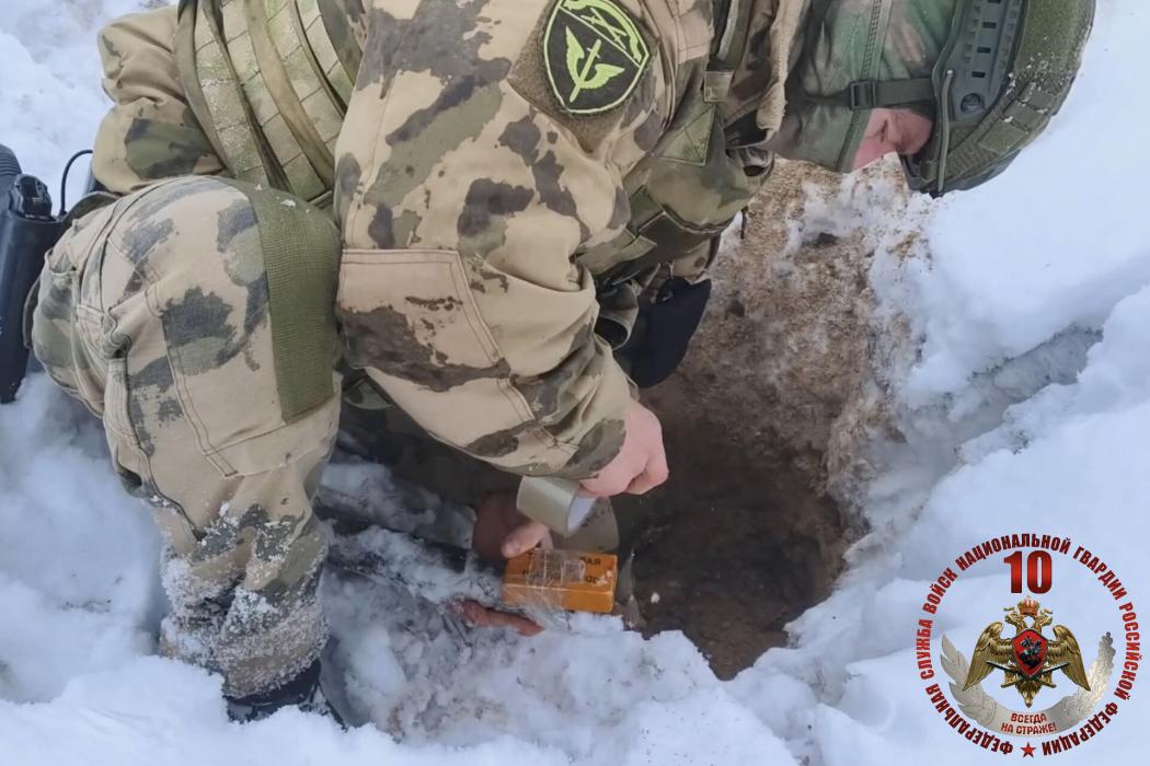 В Пскове росгвардейцы обезвредили артиллерийский снаряд