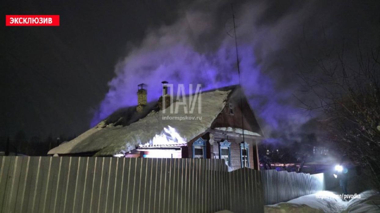 Пожар в Невеле