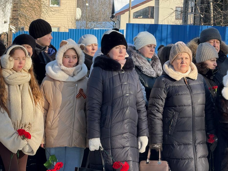 Митинг в честь освобождения района от немецко-фашистских захватчиков прошёл в Гдове