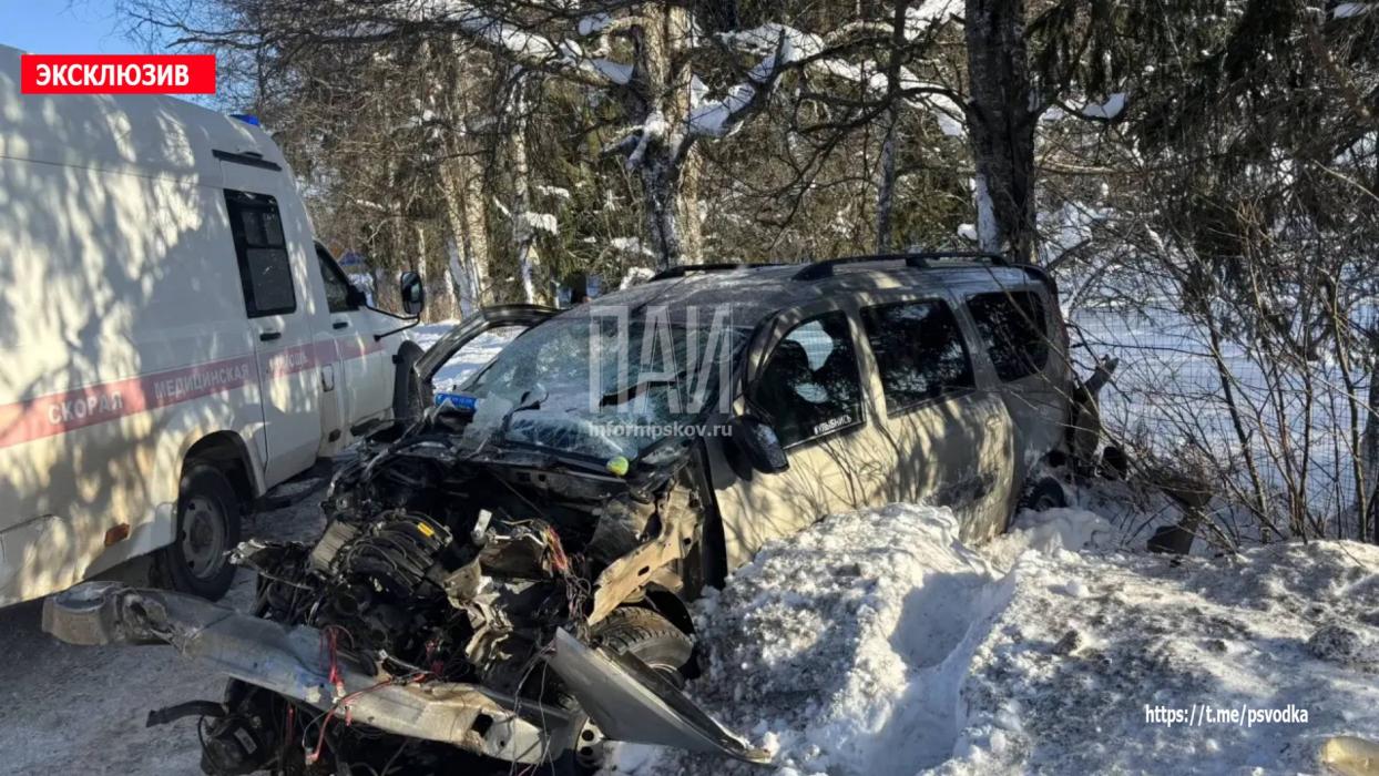 Две девушки пострадали в ДТП в Дедовичском районе