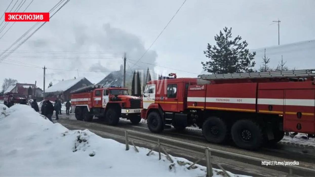 Пожар в Великих Луках
