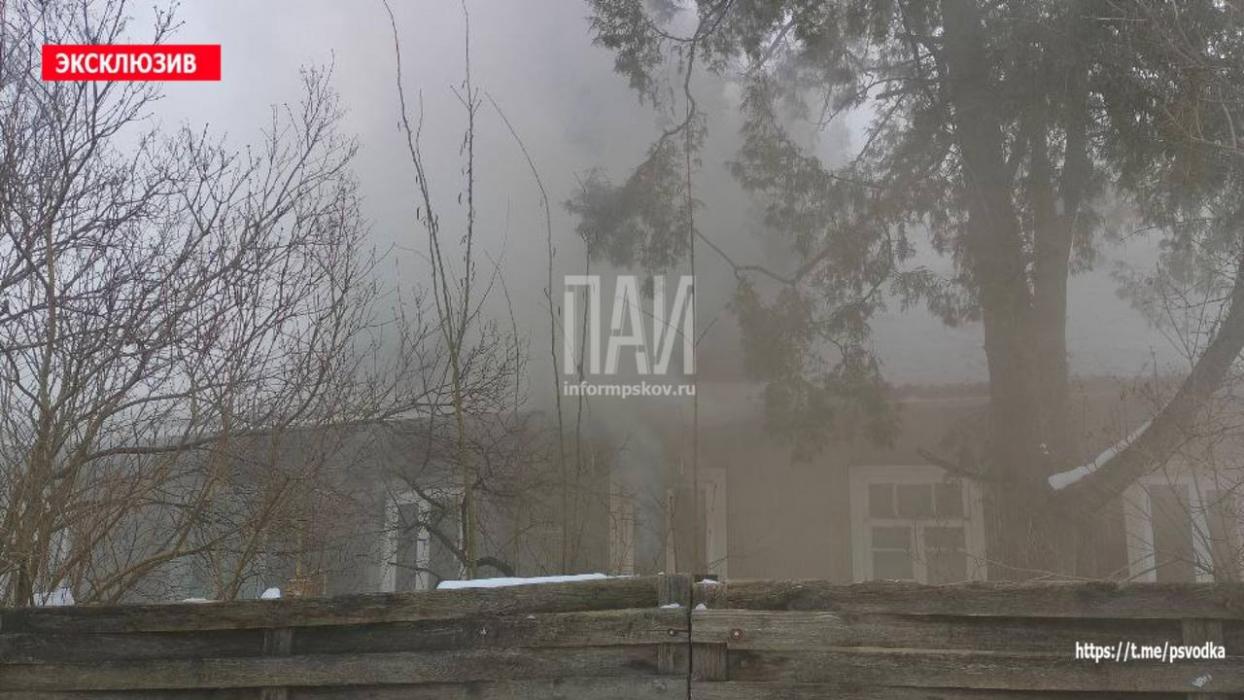 Возгорание на улице Розы Люксембург 