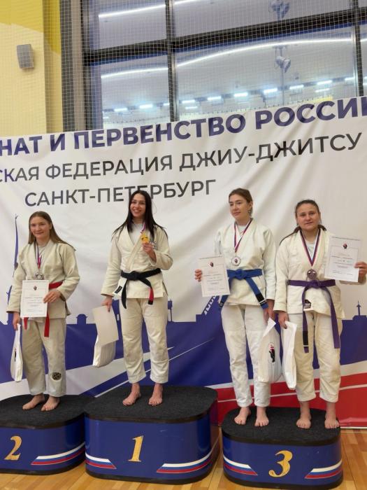 Псковичка выиграла золото чемпионата России по джиу-джитсу и прошла отбор на чемпионат мира в Италии
