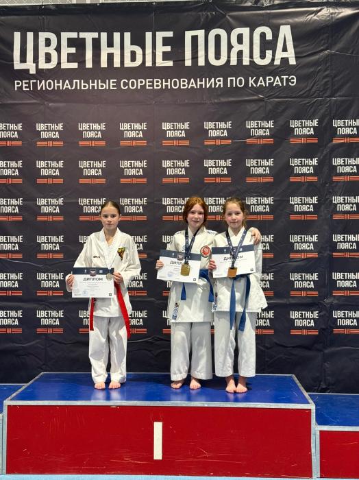 Псковские каратисты вернулись с медалями с турнира в Санкт-Петербурге 