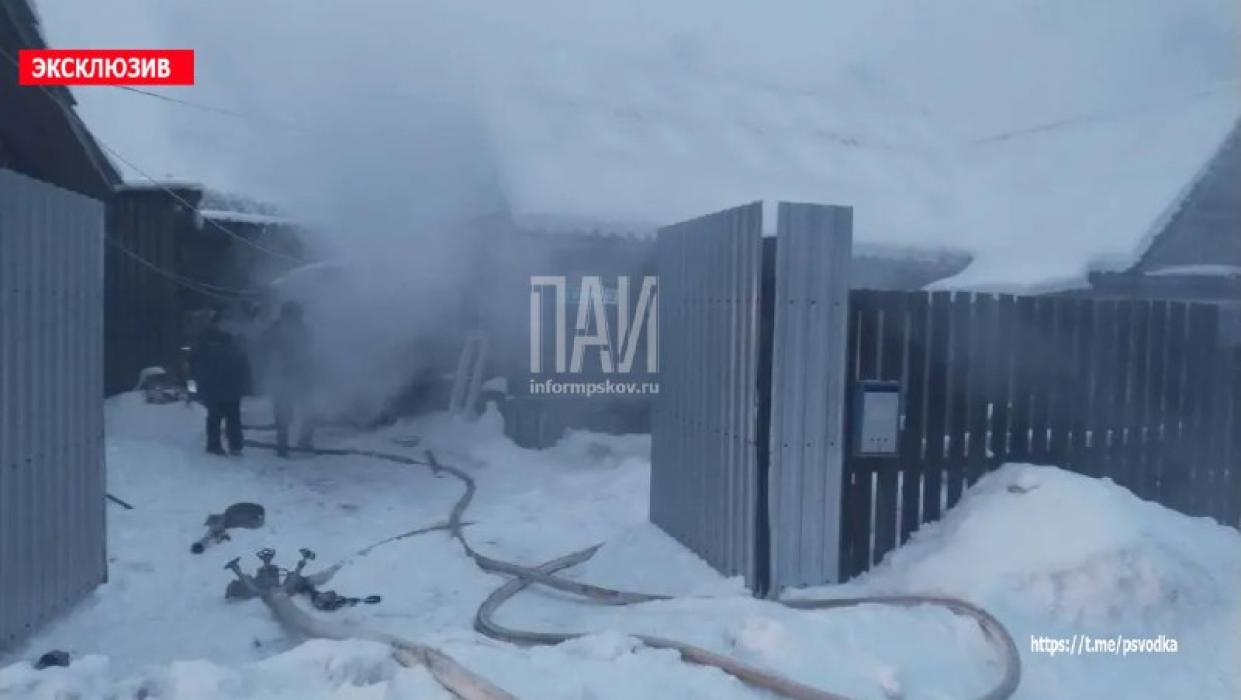 Пожар в Стругах Красных
