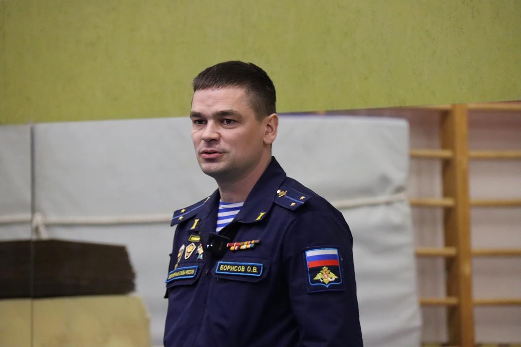 В Пскове гимнасты отметили День защитника Отечества уроками мужества