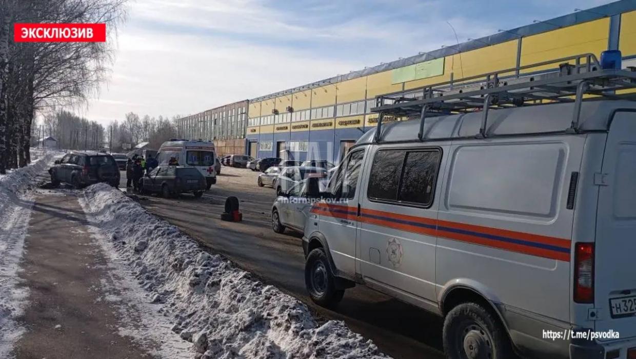 Авария в Пскове