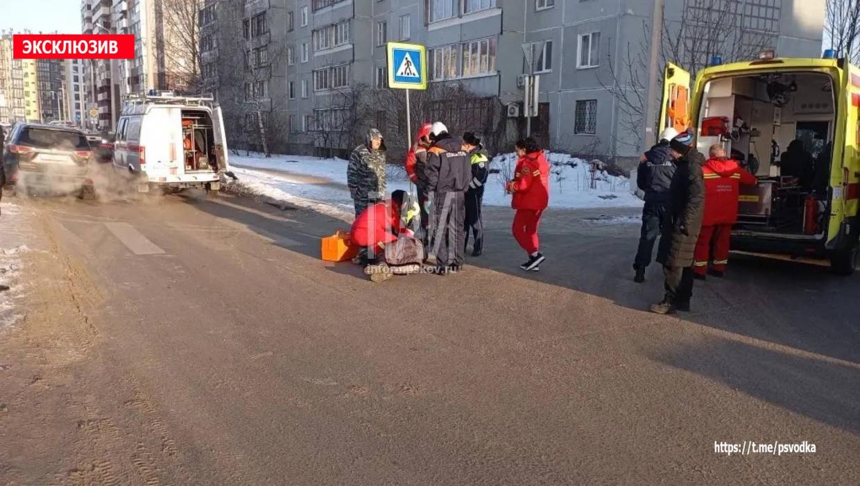 59-летнюю женщину госпитализировали после ДТП в Пскове