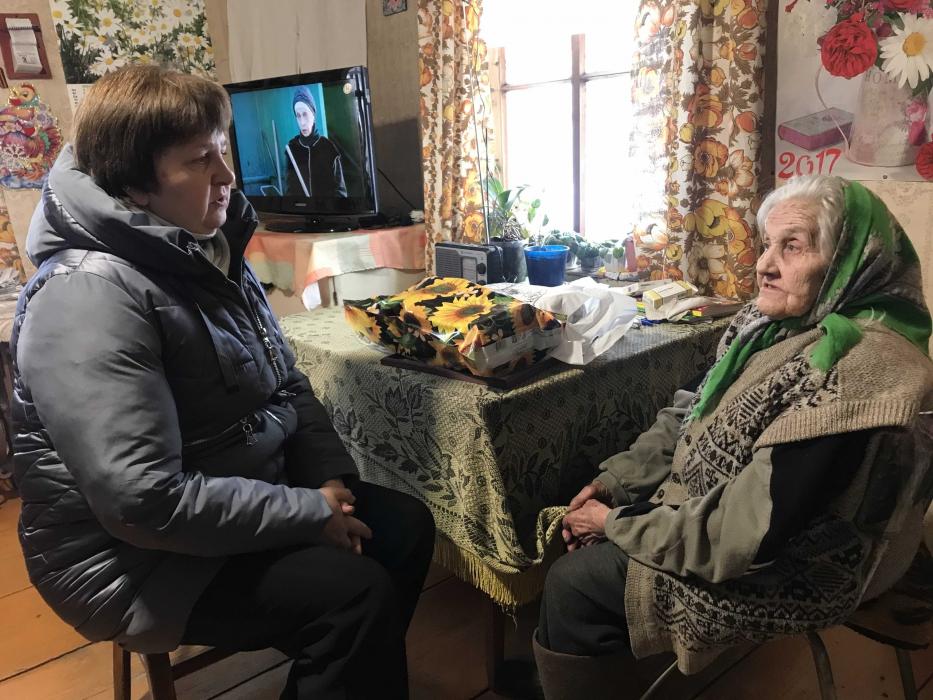 90-летие празднует жительница Усвятского района Полина Фатыня