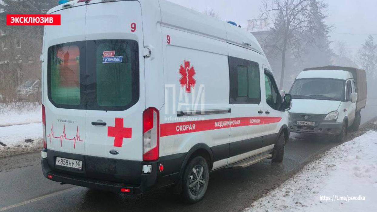 Возгорание на улице Розы Люксембург 